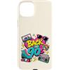 Funny Nineties 90s Costume Party Back to Custodia per iPhone 15 Plus Back to 90s Nostalgia Roller Skate Boombox Cassette anni Novanta
