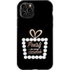 Pearls Are Always Appropriate Jewelry Gi Custodia per iPhone 11 Pro Collana di perle Class Lady Le perle sono sempre appropriate