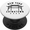 NYC Chinatown Apparel Chinatown New York Manhattan Cinese NYC 212 917 Dragon NY PopSockets PopGrip Adesivo