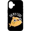 Punny Bone Custodia per iPhone 16 Oh My Cod Divertente Pesce Pun