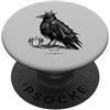 Demonique Tees and Ars Goetia Demon Gift Raum Rising Il Re Corvo si risveglia PopSockets PopGrip Adesivo