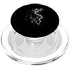 Alpha Smoke Cool Wolf Smoking Chill Vibe, motivo: animali PopSockets PopGrip per MagSafe