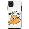 Punny Bone Custodia per iPhone 11 Pro Max Oh My Cod Divertente Pesce Pun