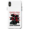Camisetas de Espana / Spanish Shirts Custodia per iPhone X/XS Pamplona San Fermin - Iruna, Navarre Bull Run