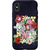 Family Heritage Gifts Custodia per iPhone X/XS Fiori di Cambogia Parola Art - Khmer Pride