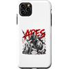 Greek Mythology God Spartan Ares Custodia per iPhone 11 Pro Max Ares nato per costruito per la gloria greca alimentata dalla rabbia