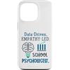 School Psychologist Mental Health Custodia per iPhone 13 Pro Data-Driven Empathy-Led School Psychologist Brain Graphic