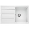 BLANCO LEGRA 45 S - Lavello rettangolare in granito per basi di lavello con larghezza di 45 cm - SILGRANIT - Bianco - 522203