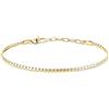 Sector No Limits Bracciale Uomo in Acciaio, Collezione BASIC, Catena