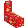Loacker, Classic Napolitaner Display, Wafer Classico con 3 Strati di Cialde Farcite con Crema alla Nocciola, Merenda e Snack, 25 Confezioni da 45g l'una