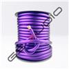 GS AUDIO Bobina 50mt - Cavo CCA 1x80mm² (ext 16,5mm Ø) Morbido | Guaina Viola