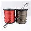 GS AUDIO Bobina 100mt - CCA 1x10mm² (ext 6,7mm Ø) Morbido | Guaina Rossa/Nera