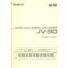 Roland Jv-30 Manuale Di Istruzioni In Inglese