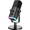 Does not apply FIFINE Microfono Dinamico USB/XLR Con Pulsante Touch Muto, Jack per Cuffie, Cont