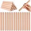 Does not apply 30 Pezzi Di Legno Claves Strumento Un Percussione Musicale Strumento, 20X2Cm Cla