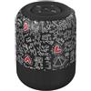X Keith Haring Speaker Bluetooth Potente 5W, Cassa Stereo Bluetooth Autoportante