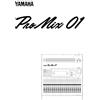 Yamaha Pro Mix 01 Manuale Di Istruzioni In Inglese - Francese - Spagnolo - Tedes