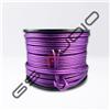 GS AUDIO Bobina 100mt - Cavo CCA 2x6mm² (ext 6,5x13mm Ø) Morbido | Guaina Viola
