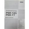Yamaha Manuale di istruzione Yamaha PSR-185 PSR-77 in Italiano