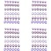 SODIAL 144X Ornamenti di Natale Set di Ornamenti per Albero di Natale Infrangibile3434