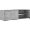 vidaXL Mobile Porta TV Grigio Cemento 120x34x37 cm in Truciolato