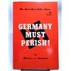 Libro Germania Must Perish By Theodore N.Kaufman (Inglese, Libro IN Brossura)