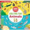 Gakken early childhood experts SEEK, FIND, FUN! Animals (Tascabile) Play Smart
