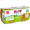 Hipp bio omogeneizzato carote/ceci 2x80 g - HIPP - 981980877