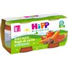 Hipp bio hipp bio omogeneizzato sugo ragu' di manzo 2x80 g - HIPP - 924677709