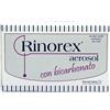 RINOREX Fiala per aerosol rinorex bicarbonato 3 ml 25 pezzi - RINOREX - 925705764