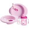 Chicco set pappa 6m+ rosa - CHICCO - 950055386