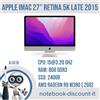 Apple iMac 27" Retina 5K A1419 Cpu i5@3.2 Ghz Ram 8Gb SSD 240Gb Radeon R9 M390