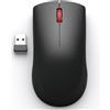 Lenovo Mouse WL150 senza fili, mouse Bluetooth con ricevitore USB, 1000 DPI, mouse ergonomico per mancini e destrimani, compatibile con PC, Mac, laptop, nero.