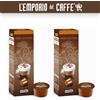 Caffitaly 100 Capsule Caffe Caffitaly System Ecaffè Mocaccino Bevanda Cacao e Cappuccino