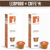 Caffitaly Ecaffé Caffè Caffitaly Ecaffè Cremoso Caffe Crema 200 Capsule Cialde - 100% Originale