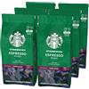 Espresso Roast Caffè Macinato Tostatura Forte, 6 Sacchetti Da 200G (1,2Kg)