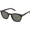 Saint Laurent SL 28 049 | Occhiali da Sole Graduati o Non Graduati | Prova Online | Plastica | Quadrati | Marrone, Havana | Adrialenti