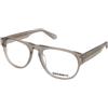 Superdry SDO 3041 108 | Occhiali da Vista Graduati | Prova Online | Plastica | Quadrati | Grigio, Trasparente | Adrialenti
