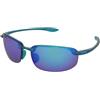 Maui Jim Hookipa B407-03 | Occhiali da Sole Graduati o Non Graduati | Prova Online | Unisex | Plastica | Rettangolari | Blu, Trasparente | Adrialenti