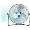 Cecotec Ventilatore da Pavimento EnergySilence 5000 Pro. 120 W, 3 Pale Metalliche 20 (51 cm), Motore in Rame, 3 Velocità, Inclinazione Regolabile, Finitura Cromata