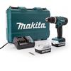 Makita TRAPANO AVV. C/PERC. 14,4V - 2x1,5Ah - VALIGETTA, Nero