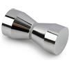 Ziyonix 1 Pezzi Maniglia di Porta della Doccia, Maniglie per Porte Maniglia Per Porta Rotonda Pomolo per Porte Vetro in Lega di Alluminio Pomolo Per Porte Vetro per Cucina Bagno Casa Hotel (30mm)