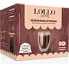 Lollo Caffè Lollo Golositè Cioccolatoso, Capsule Compatibili Dolce Gusto, 10 pezzi
