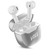 Cellularline Core Pro Auricolari Bluetooth con custodia di ricarica, display LED e funzione ENC