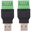 OEM Adattatore a chiave inglese USB - Collegamento a morsetto - Cavo di collegamento - Design a innesto rimovibile - Confezione da due