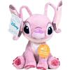 TrAdE Shop Traesio ALIENA ROSA AMICA STITCH PELUCHE GRANDE 60CM PUPAZZO PARLANTE BAMBINI LILO STICH
