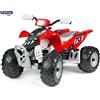PEG PEREGO Polaris Outlaw ROSSO 12 volt quad elettrico IGOR0099 -nuovo-Italia