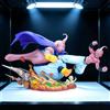 Sans marque Figura Majin Buu Dragon Ball 18cm PVC Collezione Anime Manga