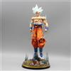 Personaggio Dbz il Suo Goku Ultra Instinct PVC 32 CM Con Supporto Luminosi IN
