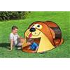 TrAdE Shop Traesio TENDA DA GIOCO BAMBINI A FORMA DI CANE 2 ANNI+ 182X96X81CM INTERNO ESTERNO 68108